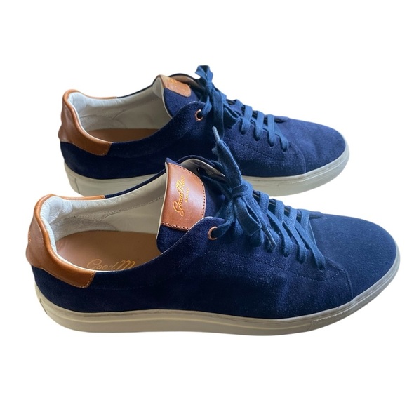GOODMAN mens EDGE LO PREMIUM SUEDE SNEAKER SZ 10 - Picture 2 of 12